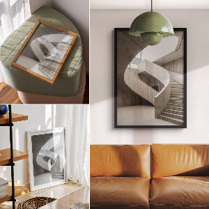 Plagát do izby Točené schody