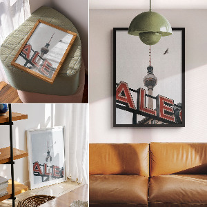 Plagát do izby Mestská architektúra