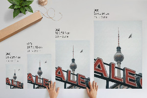 Plagát do izby Mestská architektúra