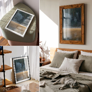 Plagát do obývačky Lesné ticho