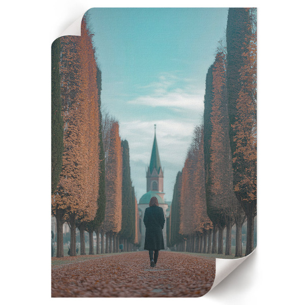 Plagát do izby Jesenná ulička