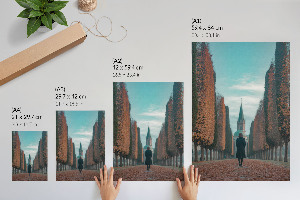 Plagát do izby Jesenná ulička