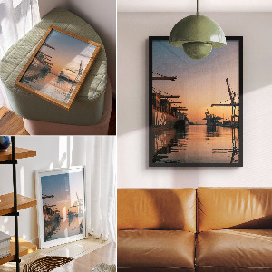 Plagát do obývačky Port West