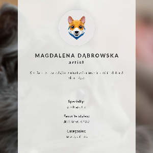 Plagát do izby Sivá mačka