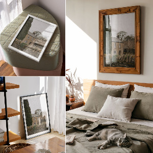 Poster na stenu Vidiecky statok