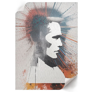 Plagát do izby Geometrická tvár