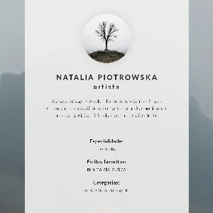 Retro plagát Hmlistá krajina