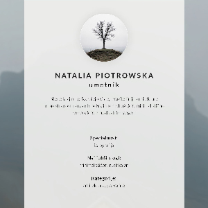 Retro plagát Hmlistá krajina