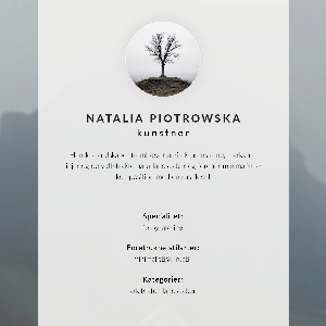 Retro plagát Hmlistá krajina