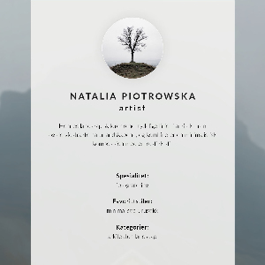 Retro plagát Hmlistá krajina