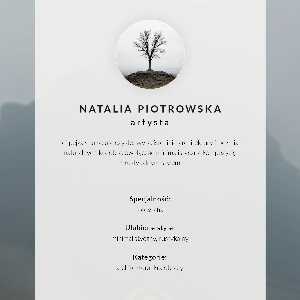 Retro plagát Hmlistá krajina