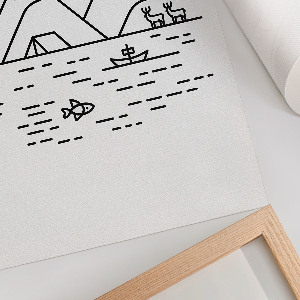 Plagát do izby Horská krajina