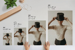 Retro plagát Tajomná elegancia