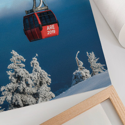 Poster na stenu Horská gondola
