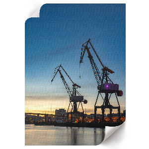 Plagát do obývačky Priemyselná krajina