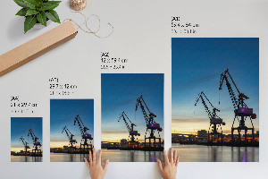 Plagát do obývačky Priemyselná krajina