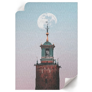 Plagát do obývačky Mesačná veža