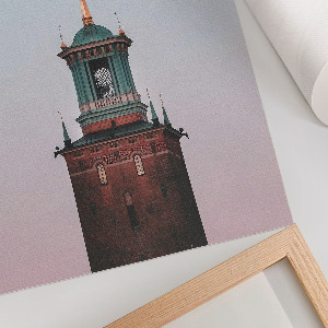 Plagát do obývačky Mesačná veža