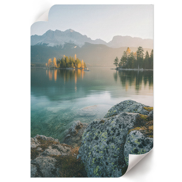 Plagát do obývačky Horská krajina