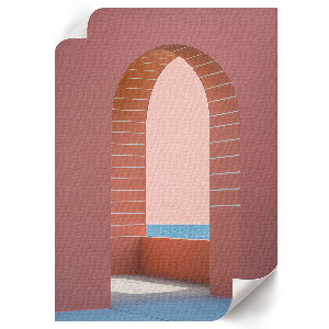 Plagát do izby Pastelová architektúra