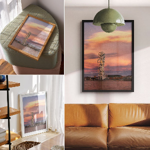 Plagát do izby Panoráma mesta