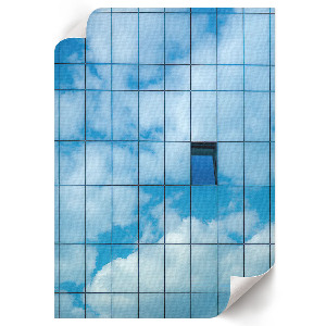 Plagát do obývačky Sklenená fasáda