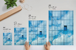 Plagát do obývačky Sklenená fasáda