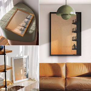 Poster na stenu Večerný balkón