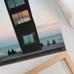 Retro plagát Moderná architektúra