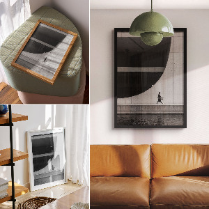 Plagát do izby Urbanizovaný minimalizmus