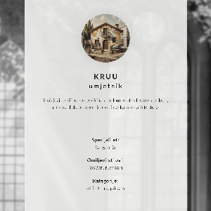 Poster na stenu Príroda činžovného domu