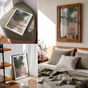 Poster na stenu Príroda činžovného domu