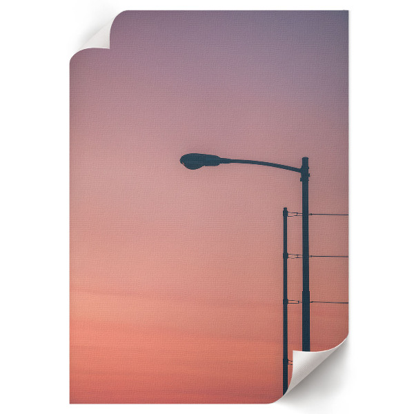 Plagát do izby Pouličná lampa