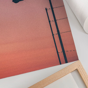 Plagát do izby Pouličná lampa