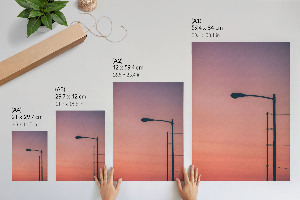 Plagát do izby Pouličná lampa