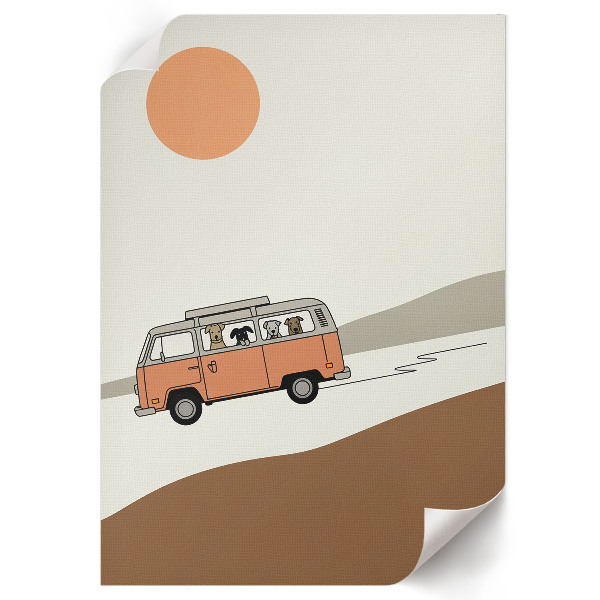 Plagát do izby Radostná cesta