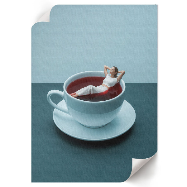 Poster na stenu Kávový kúpeľ