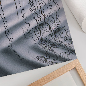 Plagát do obývačky Vlny na jazere