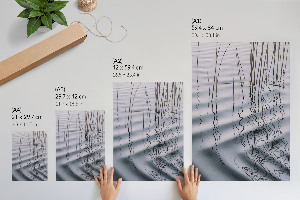 Plagát do obývačky Vlny na jazere