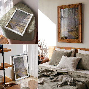 Poster na stenu Lesný chodník