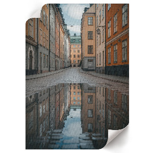 Plagát do obývačky Mestská reflexia