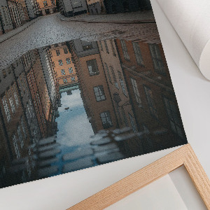 Plagát do obývačky Mestská reflexia