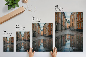 Plagát do obývačky Mestská reflexia