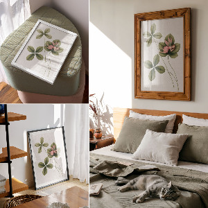 Plagát do izby Víla na kvete