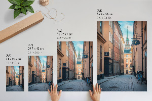 Poster na stenu Mestská ulica