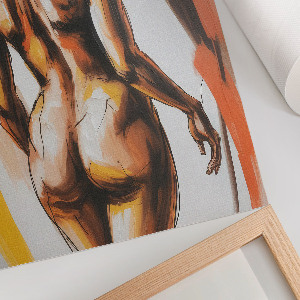 Plagát do izby Maľba ženy