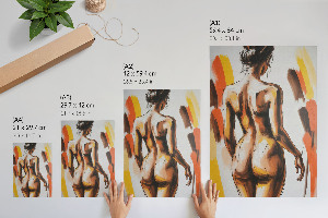 Plagát do izby Maľba ženy