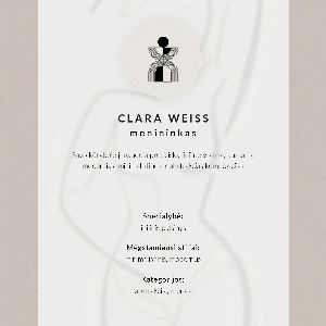 Poster na stenu Ženská silueta