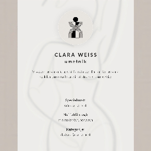 Poster na stenu Ženská silueta