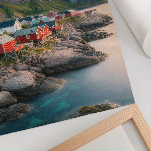 Retro plagát Horská osada